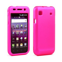 Samsung Galaxy S 4G T959 Hard Protector Case (Full Hot Pink)
